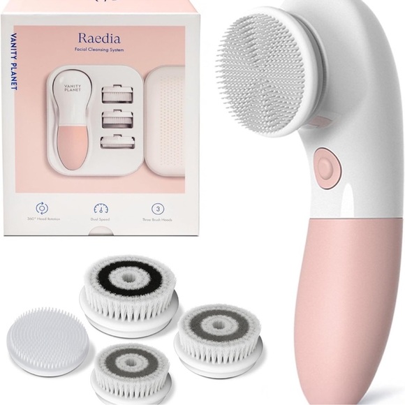Vanity Planet Other - Vanity Planet Pink and White Facial Cleansing System